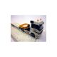 158091  Herpa 1:87 MB Tieflade-Sattelzug mit Hausteilen...