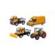 25893 Schuco 1:87 Set Kommunal MB Unimog U20 VW Crafter...