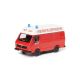 25874 Schuco 1:87 VW MAN Werksfeuerwehr Kasten Hochdach