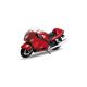 19660 11 Welly 1:18 Suzuki Hayabusa Motorrad rot