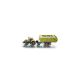 1846 Siku Farmer 1:87 Claas Axion 850 Traktor mit Ladewagen