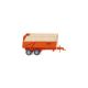 0387 02 Wiking 1:87 Muldenkipper (Kaweco) rein orange...