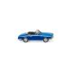 018649 Wiking 1:87 Glas GT Cabrio blau metallic