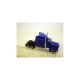 23708 Schuco H0 1:87 Peterbilt 377 Truck Zugmaschine blau