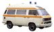 25731 SCHUCO 1:87 VW T3 Bus AMBULANZ