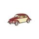 03366 SCHUCO 1:43 VW K&auml;fer rot-beige