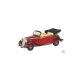 02435 SCHUCO 1:43 Mercedes Benz 170V Cabrio rot dark red