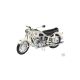 06656 SCHUCO 1:10 BMW R69/S wei&szlig;
