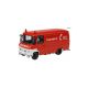 450357200 SCHUCO 1:43 MB L 408 FEUERWEHR Kastenwagen