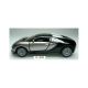 1305 SIKU 1:55 Bugatti EB 16.4 Veyron schwarz wei&szlig;