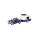02449 SCHUCO 1:43 Mini Cooper mit Hymer Eriba Puck