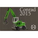 Conrad Mini Katalog Prospekt 2015 Baumaschinen 1:50 