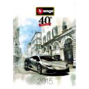 Bburago Katalog 1:24 Prospekt 2015 anniversary 40th...