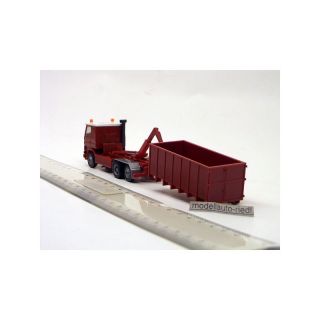 156127 Herpa 1:87 Scania 142 M Abrollcontainer LKW Circus Krone