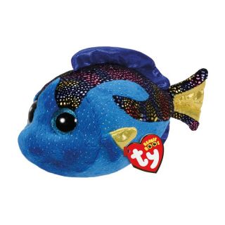 37243 TY Glubschi Aqua Fisch blau Plüsch Kuscheltier 15cm