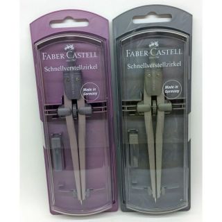174424 Faber-Castell schnell verstell Zirkel Grip grün