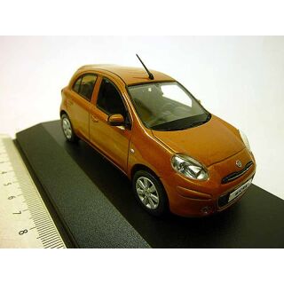 JC200 J Collection 1:43 Nissan MICRA 2010 orange metallic