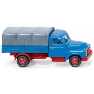 034501 Wiking 1:87 Hanomag Diesel L28 Pritschen Lkw Blau