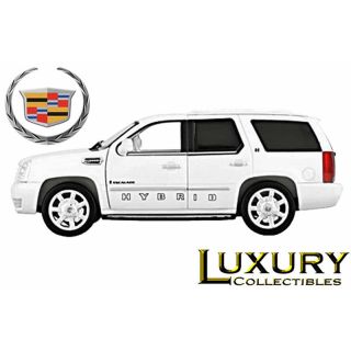 10048 Luxury 1:43 Cadillac Escalade Hybrid white
