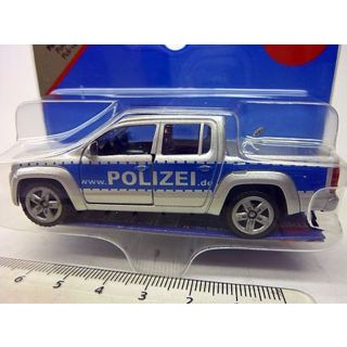 1406 Siku 1:55 VW Amarok Pick Up Polizei Police