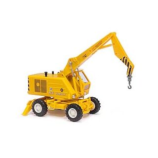 42876 Busch 1:87 gelber Mobilbagger mit Haken des ACZ Agro-Chemisches Zentrum in Schmölln/Thüringen