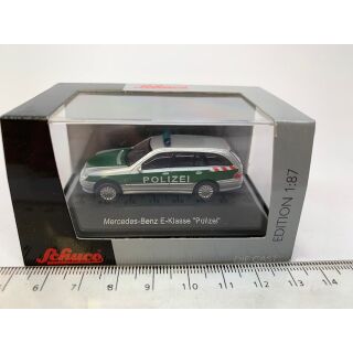 25382 Schuco 1:87 MB E-Klasse Polizei Berlin