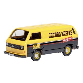 25871 Schuco 1:87 VW T3 Kasten Jacobs Kaffee