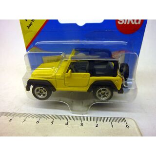 1342 SIKU ca.1:50 Jeep Wrangler gelb