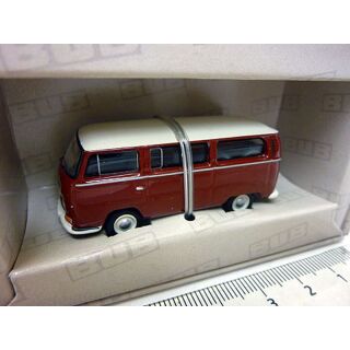 08750 BUB 1:87 VW T2a Bus L rot weiß
