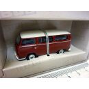 08750 BUB 1:87 VW T2a Bus L rot weiß