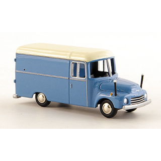 06875 BUB 1:87 Opel Blitz 1,75t Kastenwagen hellblau