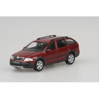 143AB-011J ABREX 1:43 Skoda Octavia Kombi Scout weinrot