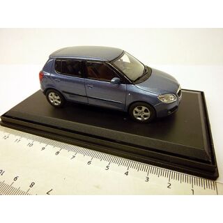 143AB-008CE Abrex 1:43 Skoda Fabia II hellblau met. (K)