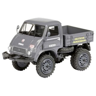 03127 Schuco 1:43 MB Unimog 401 Froschauge Deutsche Bahn