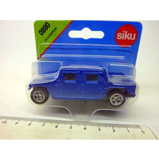 0880 SIKU 1:64  Hummer H1 SIKU CANYON blau met.