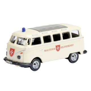 25788 Schuco 1:87  VW T1 Samba BUS Malteser Hilfsdienst