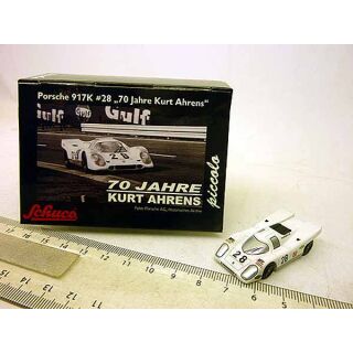 05936 Schuco Piccolo 1:90 Porsche 917K #28 70 Jahre Kurt Ahrens
