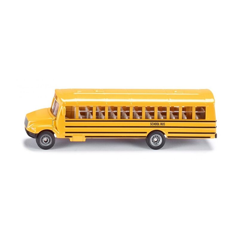 Siku 3731 Bus Scolaire Américain 1:55 - Métal/Plastique Avec Portes Ouvrables