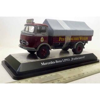 12155  Premium ClassiXXXs 1:43 MB LP911 Pritsche Plane Postbrauerei
