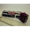 158640 Herpa 1:87 MAN Lebensmittelchromtank Sattelzug Sprint