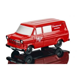 05854 Schuco Piccolo 1:90 Ford Transit Porsche Renndienst