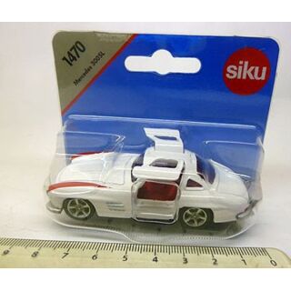 1470 SIKU ca. 1:50 Mercedes 300SL weiß