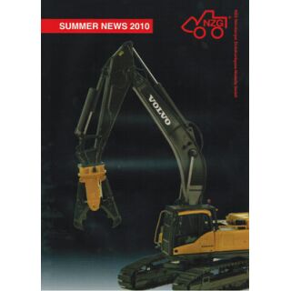NZG Prospekt Summer 2010 MAN LKW Liebherr Modelle 1:50