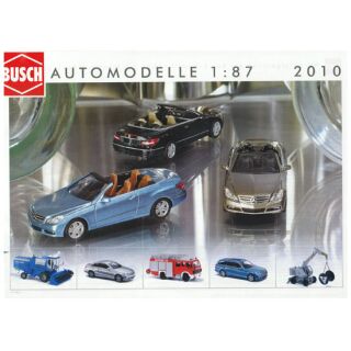 Busch Katalog 2010 Modelle 1:87 PKW Traktor