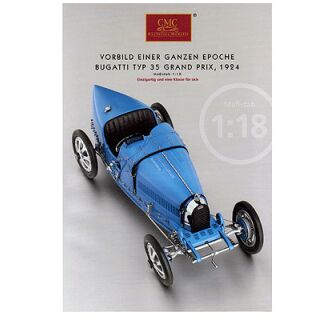CMC Prospekt  Modell Bugatti 1:18
