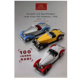 CMC Prospekt Modell Audi Front Roadster 1:18