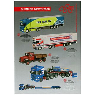 NZG Blatt 1:50 1:87 Modelle Summer News 2008 A4