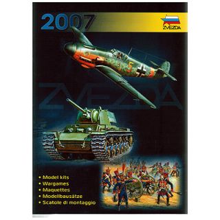 Zvezda Katalog 2007 Model Kits 1:35 Modellbausätze 1:72 