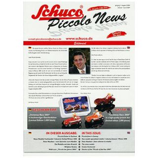 Schuco Piccolo News Ausgabe 3 2004  Prospekt 