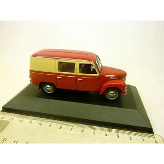 IXO IST 051 1:43  IFA Framo V901/2 Kastenwagen 1954 red
